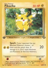 Pikachu - 60/64 - Common - 1st Edition